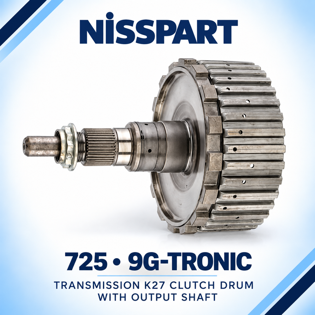 725 9G-Tronic Transmission K27 Clutch Drum with Output Shaft
