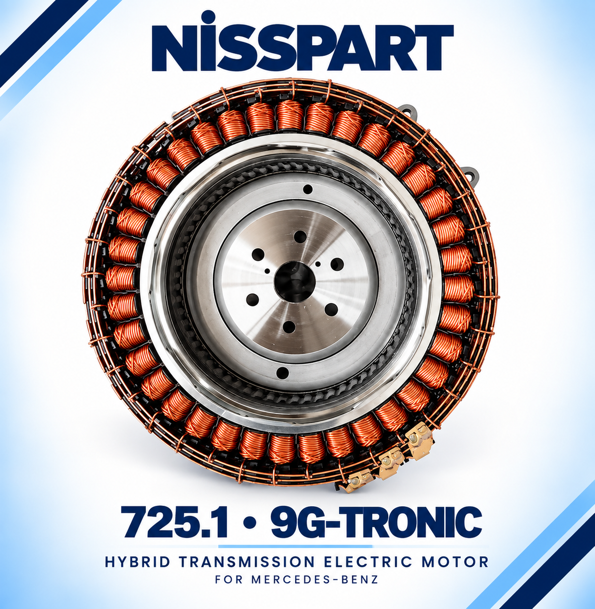 725.1 9G-Tronic Hybrid Transmission Electric Motor for Mercedes