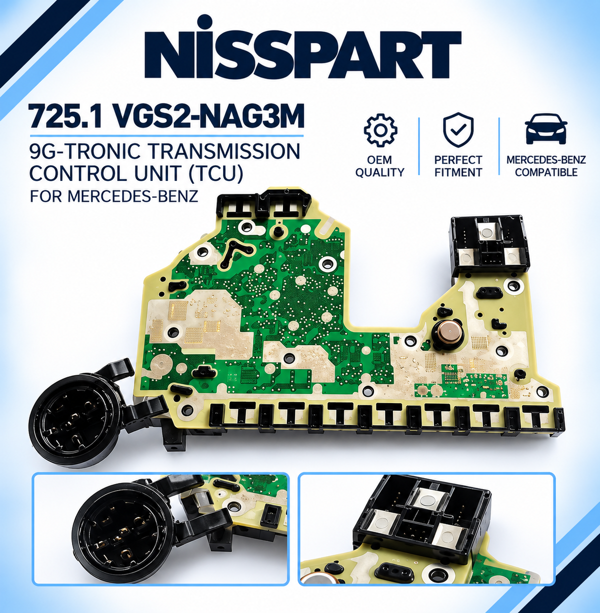 725.1 VGS2-NAG3M 9G-Tronic Transmission Control Unit